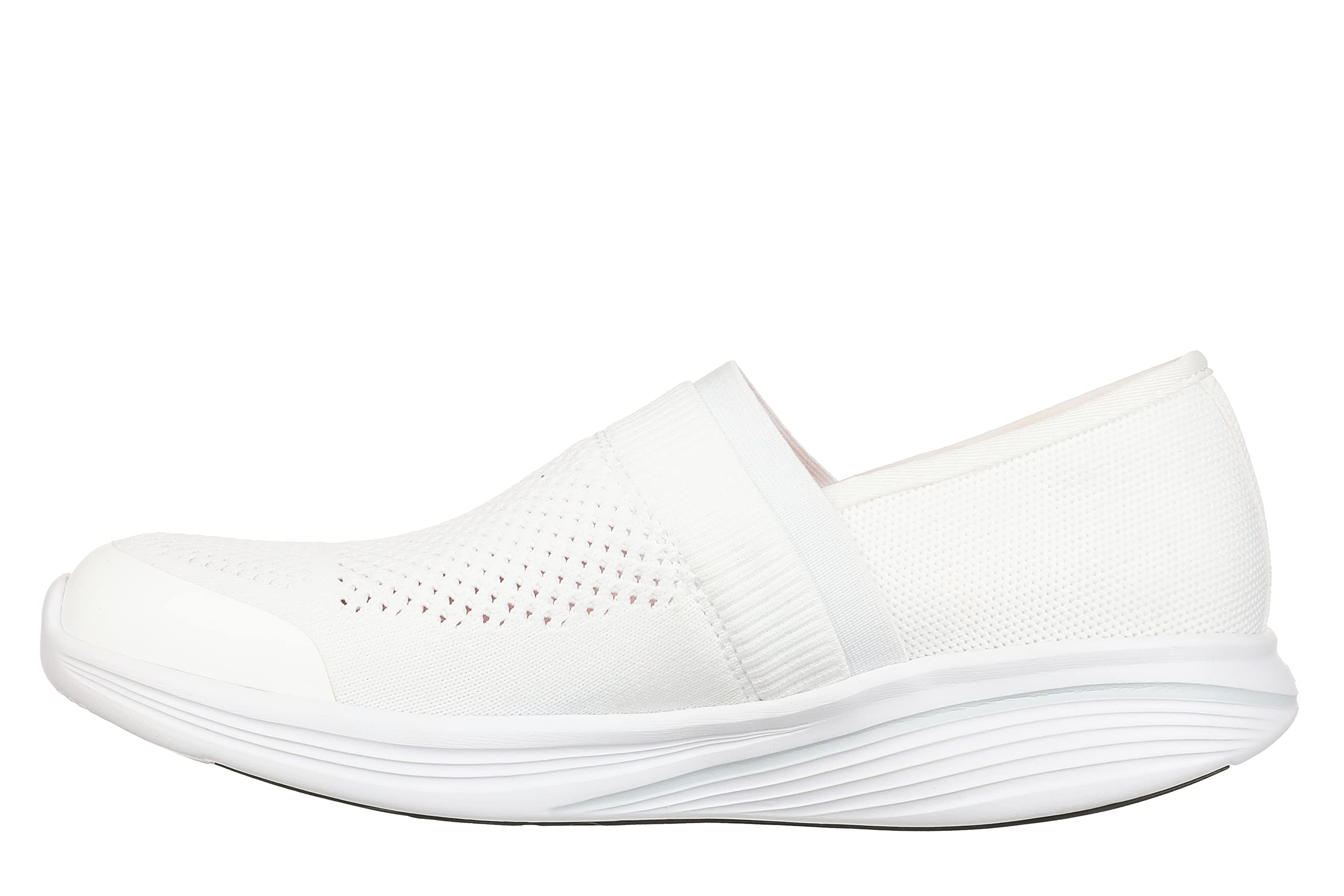MBT NIWASI Slip ON Zapatillas de Deporte para Mujer sin Cordones. Deportivas Caminar Anatómicas y Cómodas. Calzado Fisiológico de Confort y Estabilidad con Suela Curva. Sneakers Modernas.
