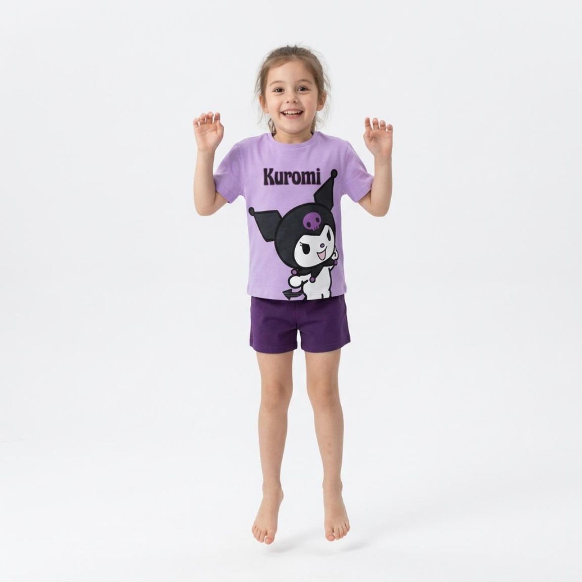 Camiseta Hello Kitty Manga Corta para Niños y Niñas - Camiseta Infantil Transpirable, Suave y Cómoda, Ropa para Verano, Uso Diario y Excursiones — view 2