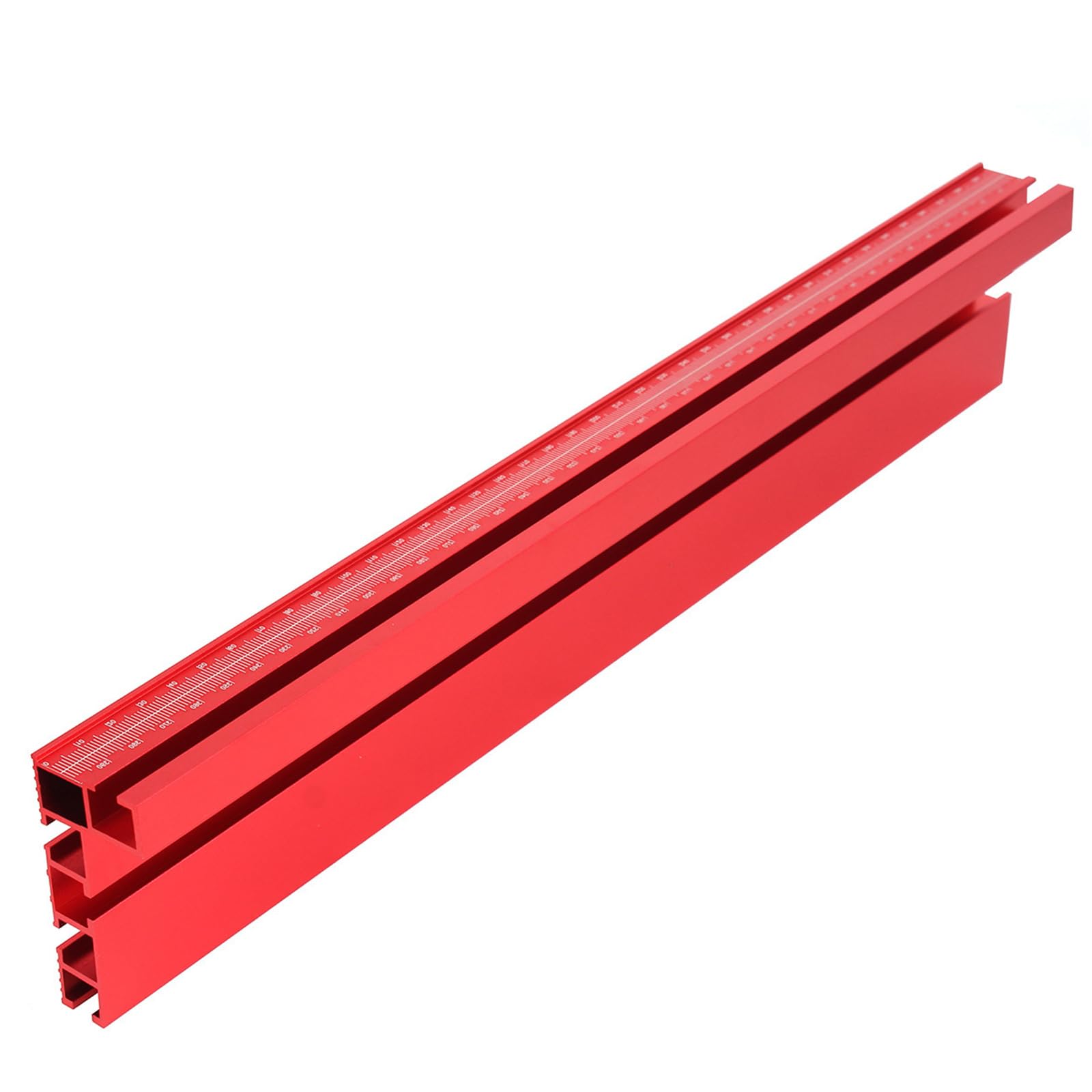 Kelisdi 40 Cm 75 T Track Table Fence Systems Woodworking Miter Gauge Fence With Scale For Router Table Woodworking Projects Accessories T Track