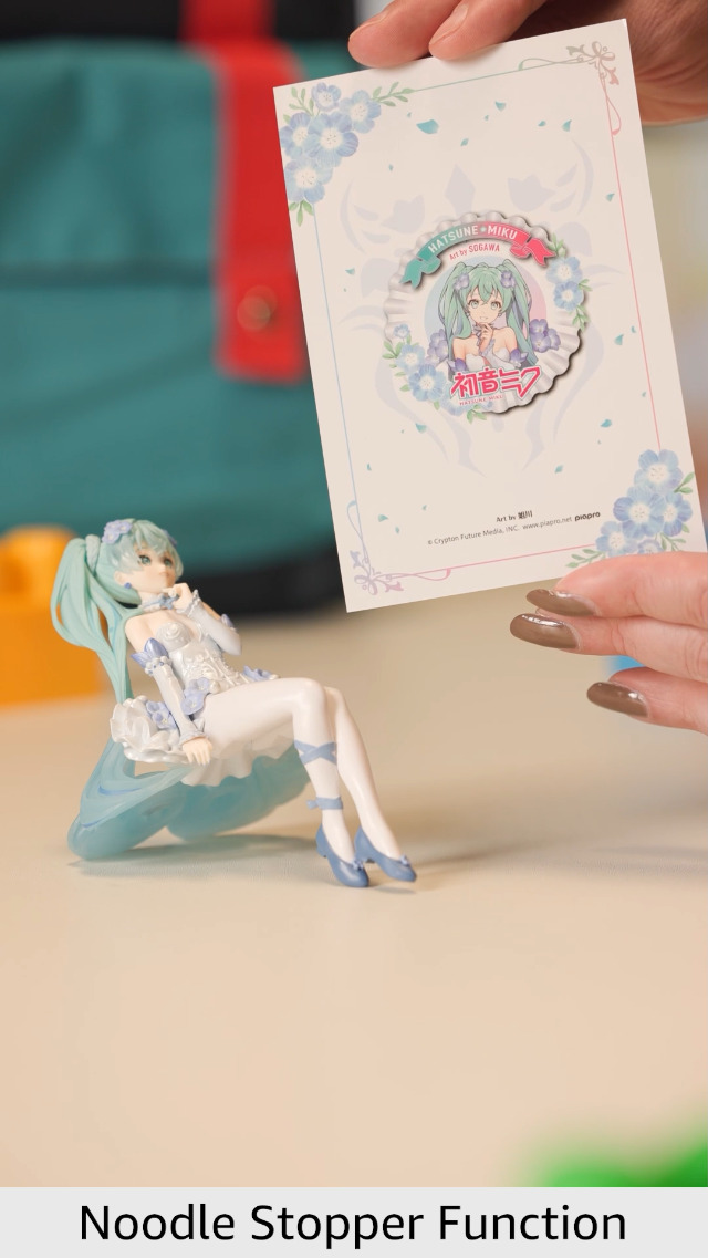 Figurine Furyu Hatsune Miku Flower Fairy Nemophila Pail Blue Color Ver. 15 Cm - Noodle Stopper Collection