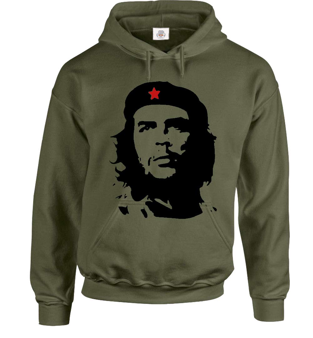 Trend Gear Che Guevara Face Silhouette Iconic Retro Political Revolution