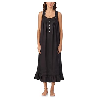 Eileen West Cotton Woven Lawn 50 Ballet Sleeveless Nightgown Women