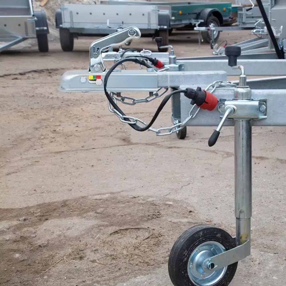 HEYOUTH Enganche de Remolque 60 mm,Acoplador para Remolque, hasta 1500 kg