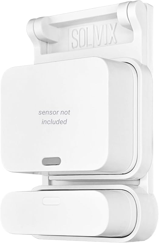Garage Door Bracket for SimpliSafe Alarm Entry Sensors - Sensor Not Included - Easy Installation Garage Door Security Accessory (1 Pack)