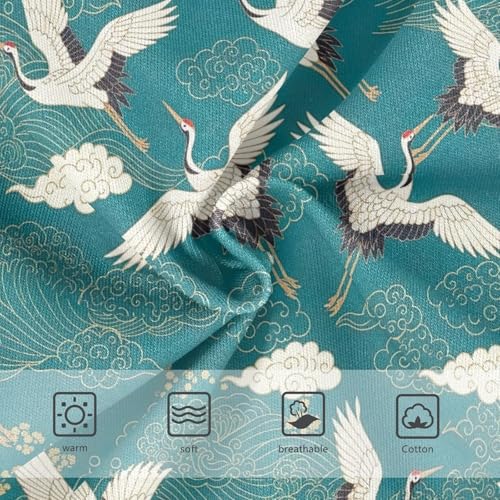 Joisal Chic Cranes Waves Clouds Girl Panties Cute Toddlers Underwear Floral Cotton Designer Kids Undies Briefs 2t3