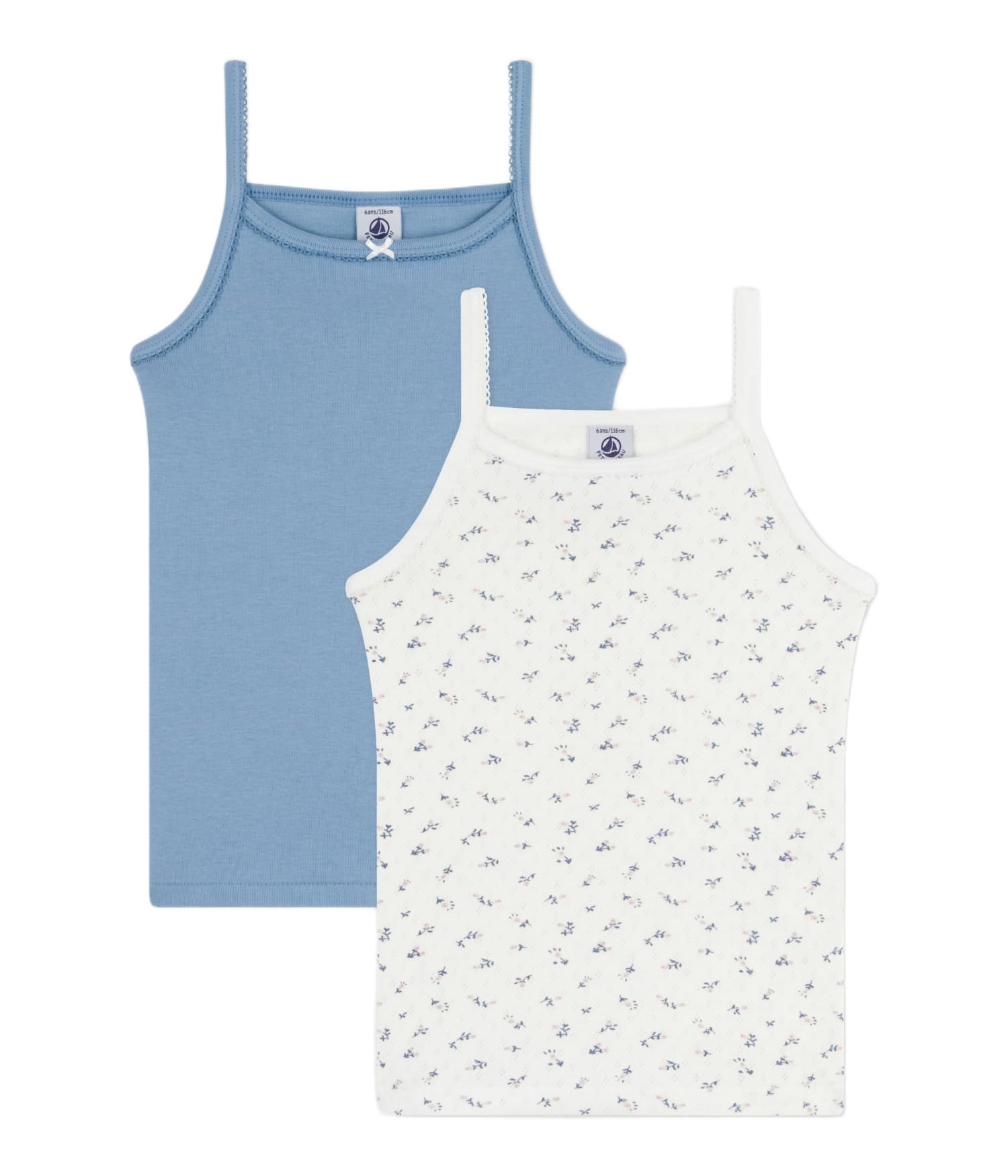 Petit Bateau Bielizna DZIEŃ Dziewczynki 2 Cab Trou