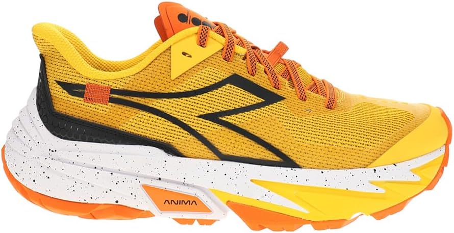 Diadora Mens Sestriere-Xt 2 Running Sneakers Shoes - Yellow