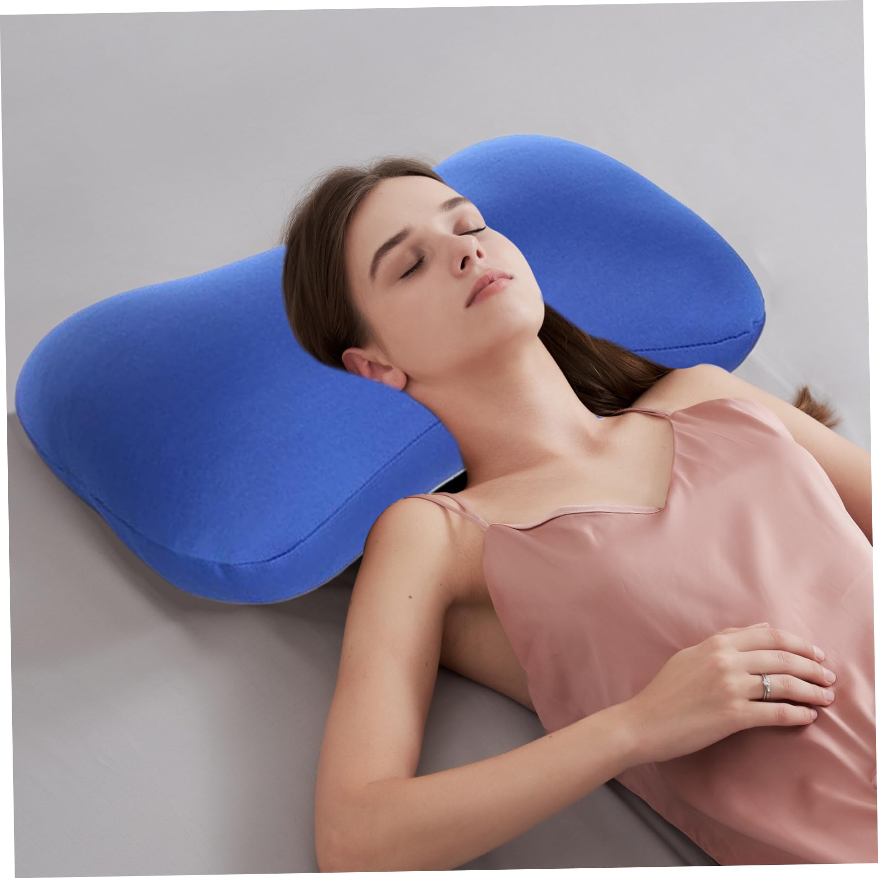 2pcs Neck Oreiller microbille Neck Support Pouteau de Voyage Oreiller de Voyage