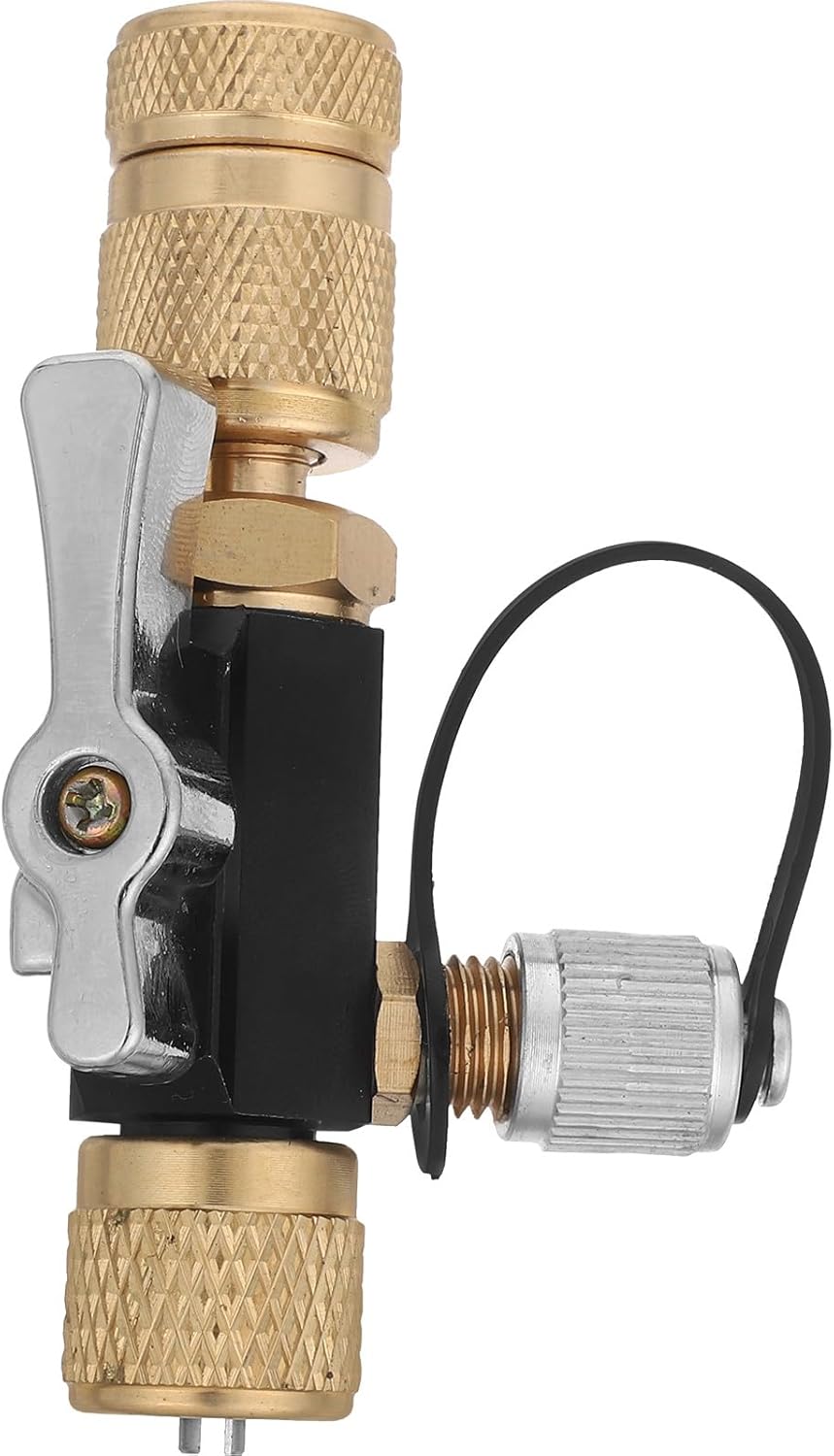 Cabilock Air Conditioning Valve Core Remover: Automotive AC Installer Remover Tool - 1/4 Inch Precision Adapter for HVAC Repair and AC Maintenance Tool