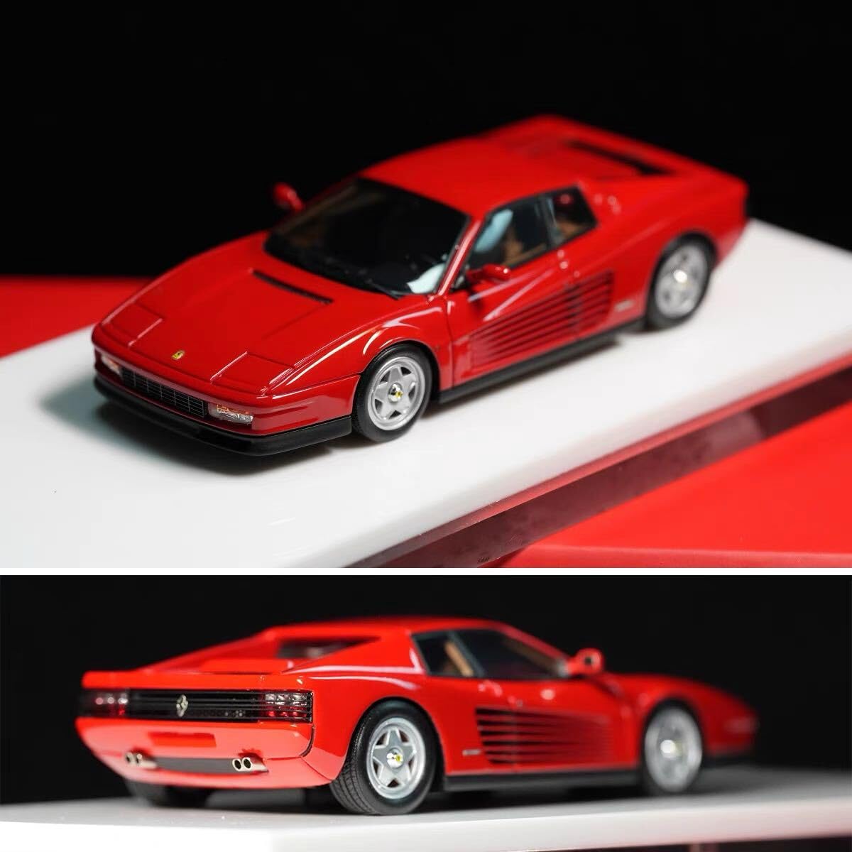 Amazon | 1/64 DMH フェラーリ テスタロッサ 赤 | ミニカー・ダイ 