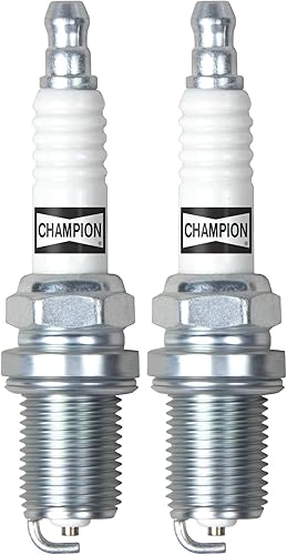 Champion Copper Plus 431 Bujía RC14YC para Saturn SL1 y Chevrolet Corvette 1981-2002 (paquete de 2)