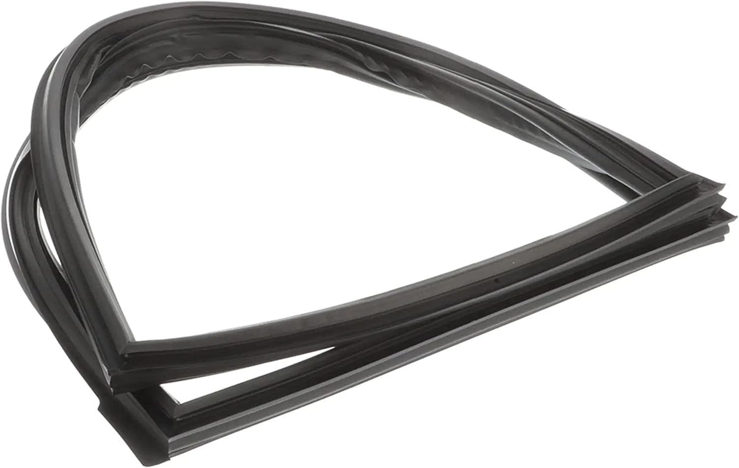 Whole Parts Refrigerator French Door Gasket (Black) Part # W11368721 - Replacement & Compatible With Some Amana, Jenn Air, Kenmore, Kitchen Aid, Maytag and Whirlpool Refrigerators