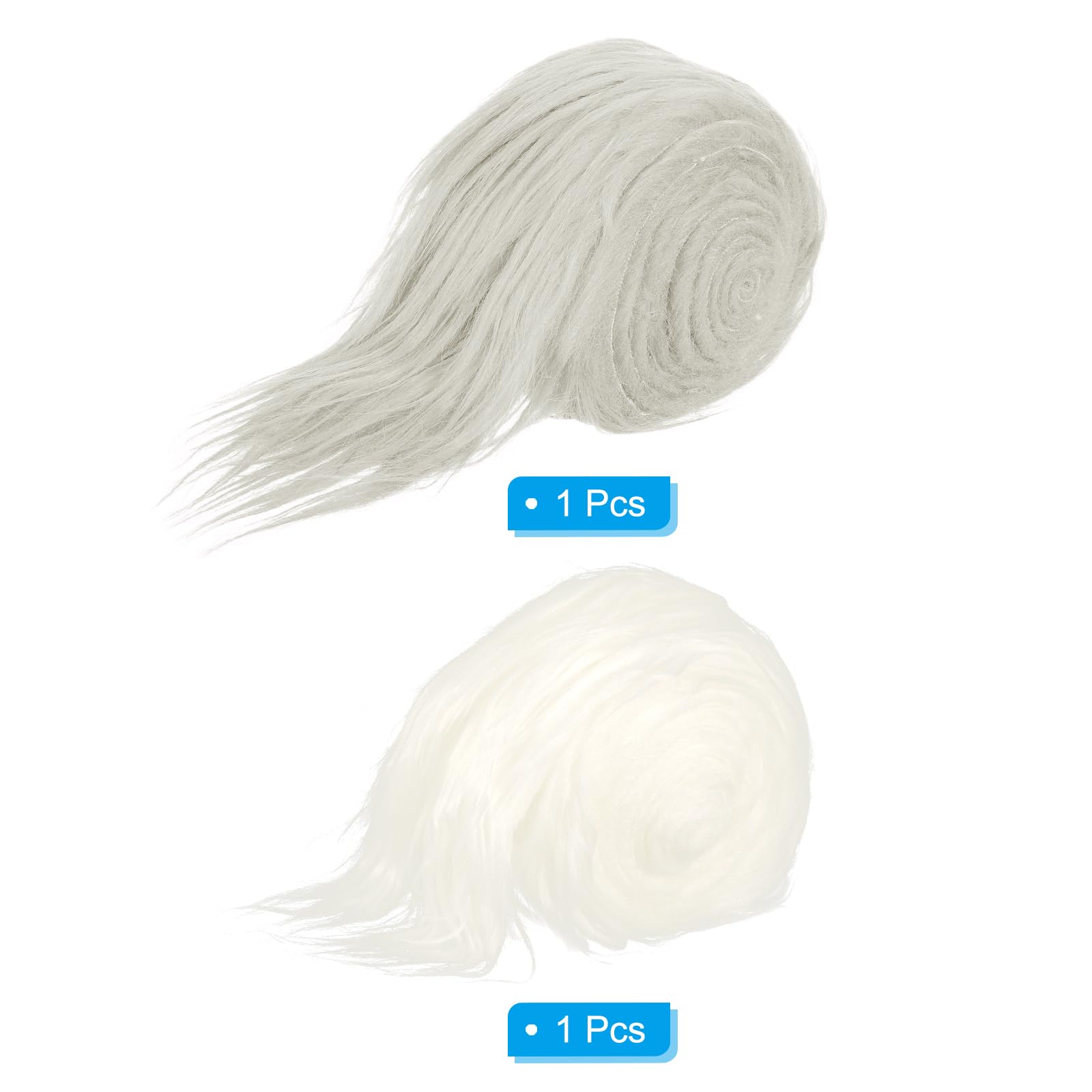 PATIKIL Plush Faux Fur Fabric Precut Strips - Image 3