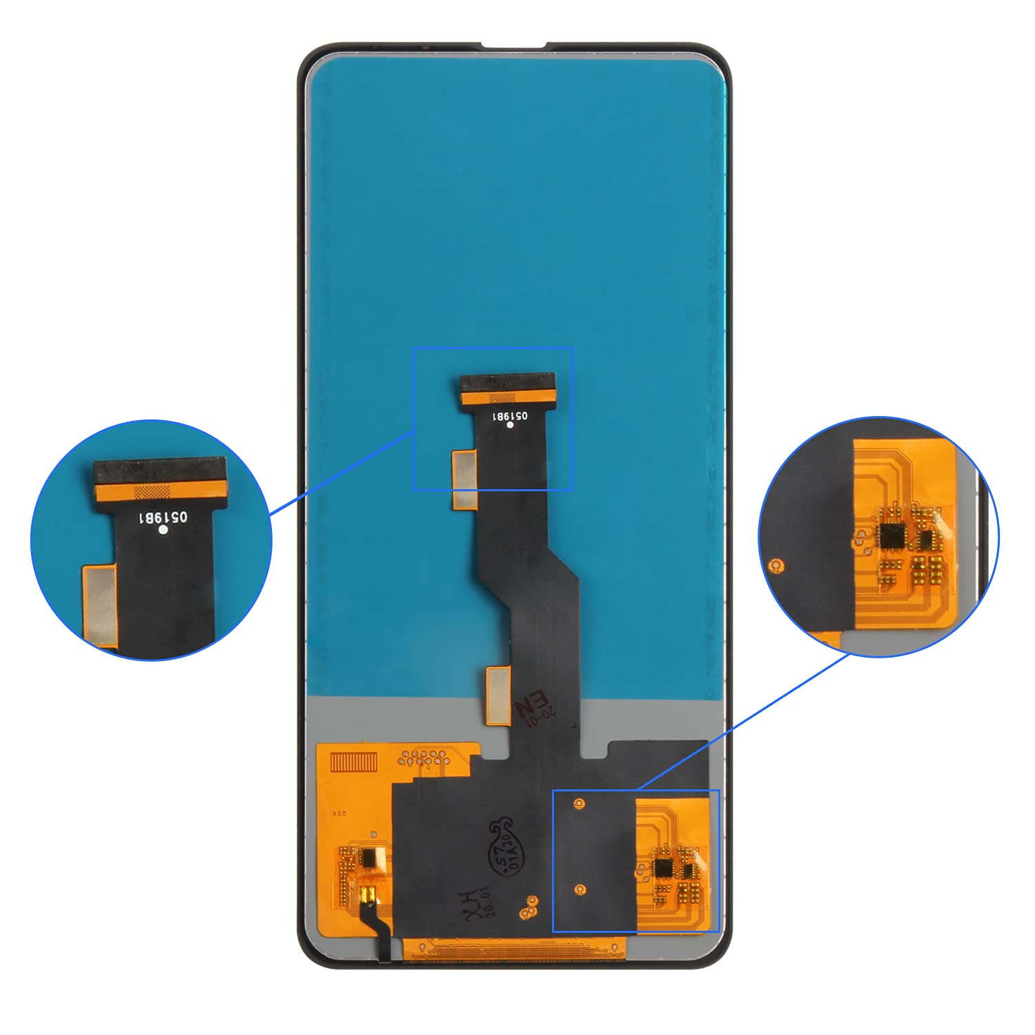 Mi Mix3 ジャンク Amazon.com: for Xiaomi Mi Mix 3 Screen Replacement 6.39inch for