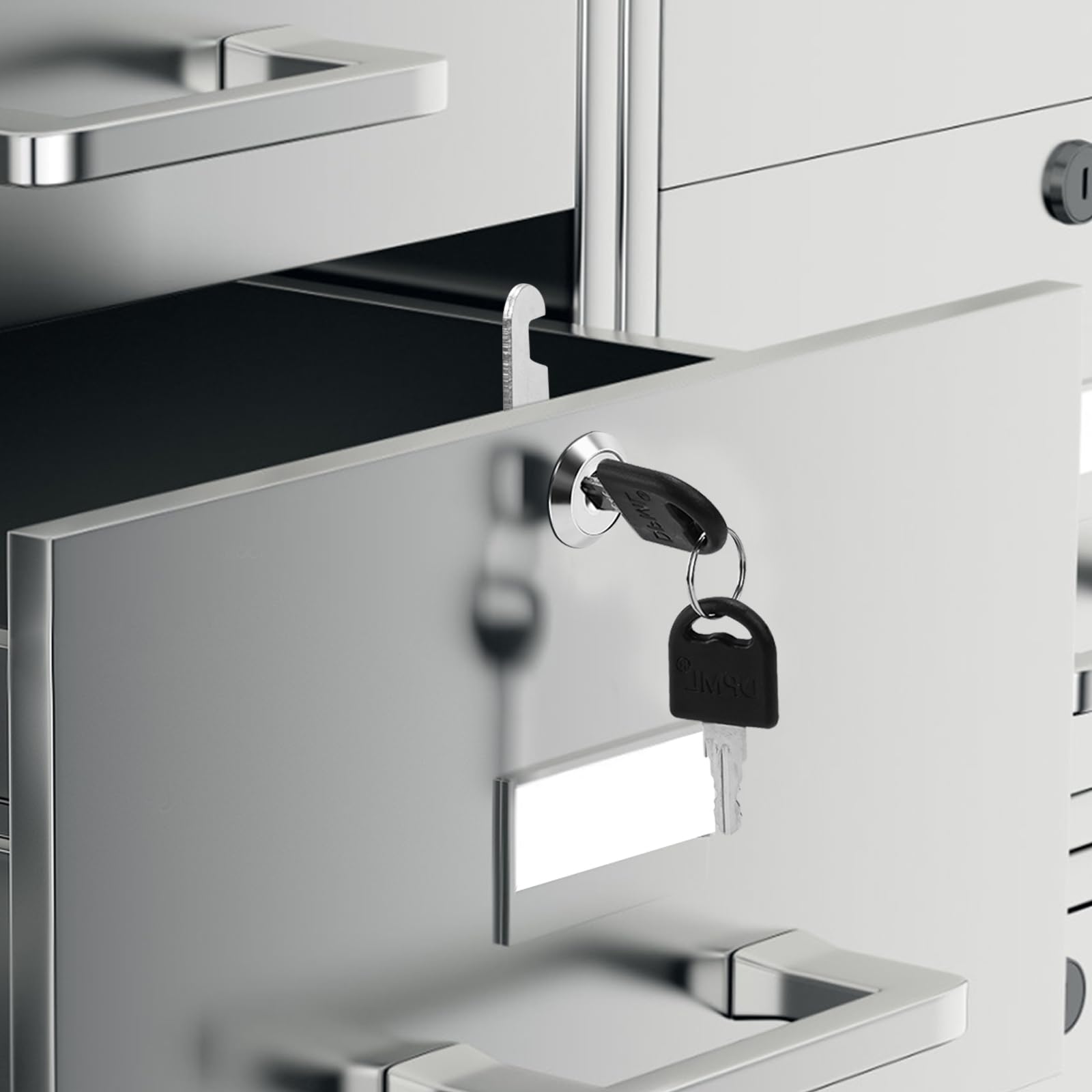 Cam Locks with Keys - 5 Replacement Lock Plates -5 Cam Locks with Keys - 5 Replacement Lock Plates -5
