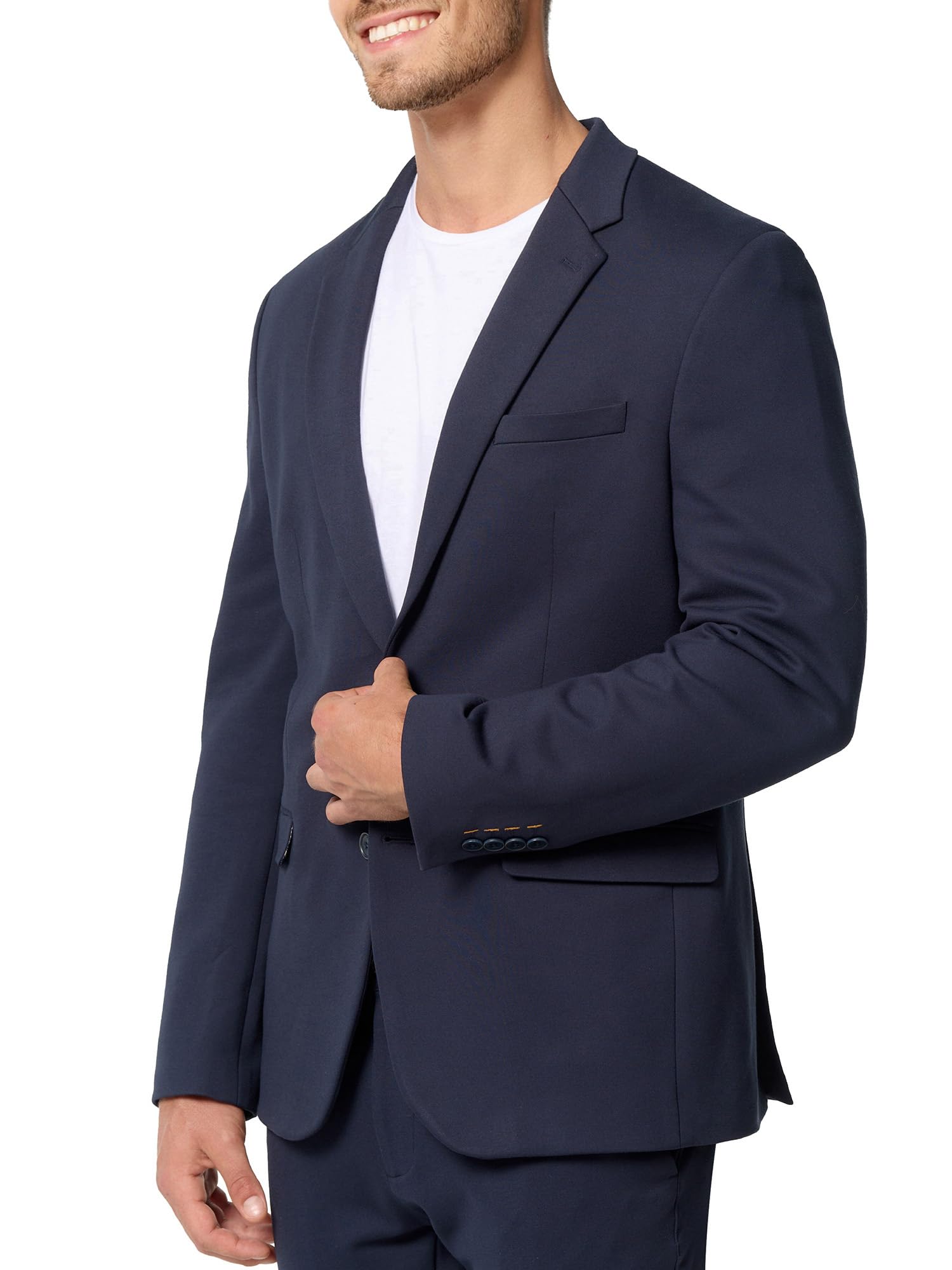 JEFF Herren JFEzra Sakko Jackett Klassische Moderne Anzugjacke mit Stretch