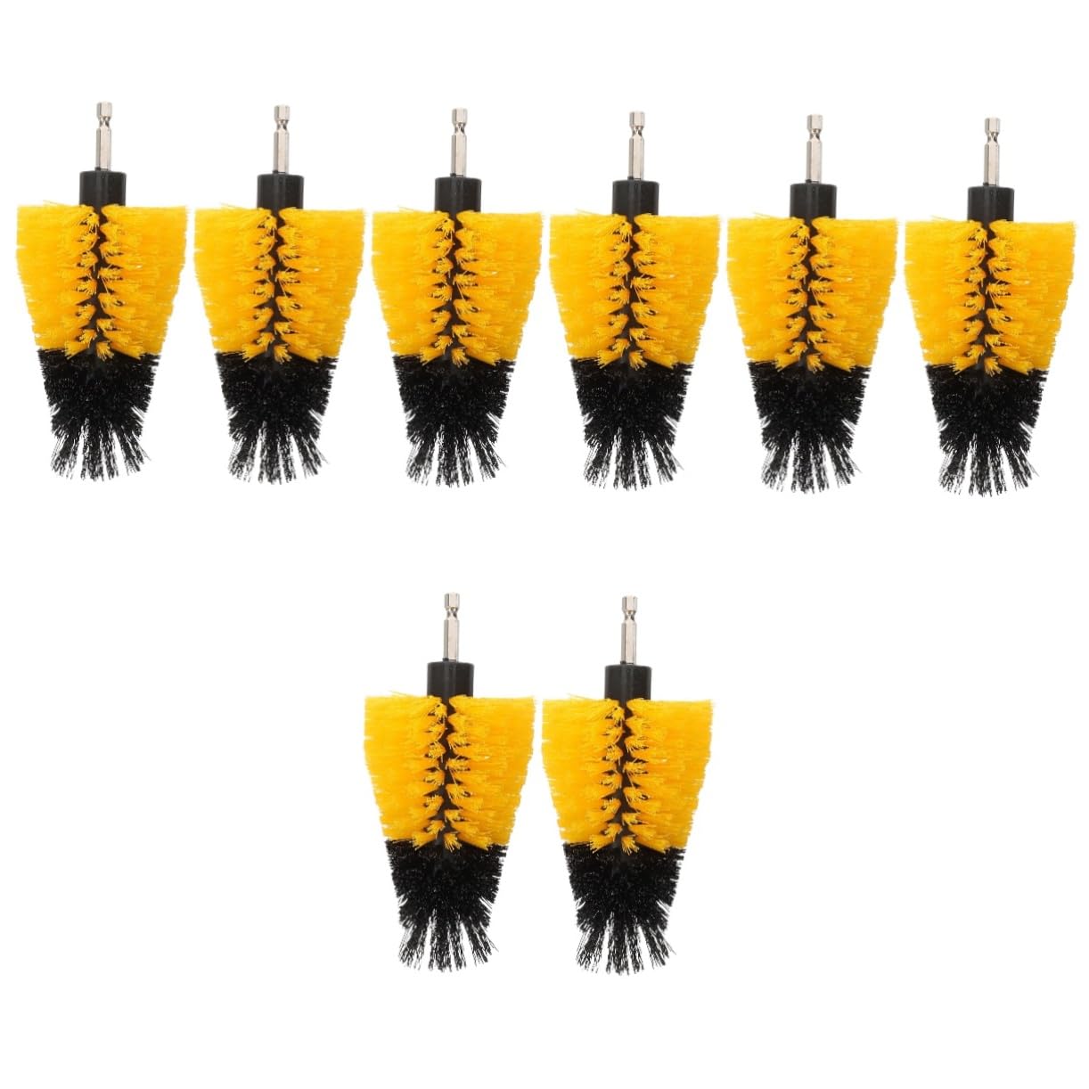 minkissy 8 Piezas Cabezal De Cepillo para Taladro Eléctrico Escobilla Cepillo De Limpieza Cepillar Perforadora Taladradora Accesorios Kit De Limpieza Depurador De Taladro Páginas
