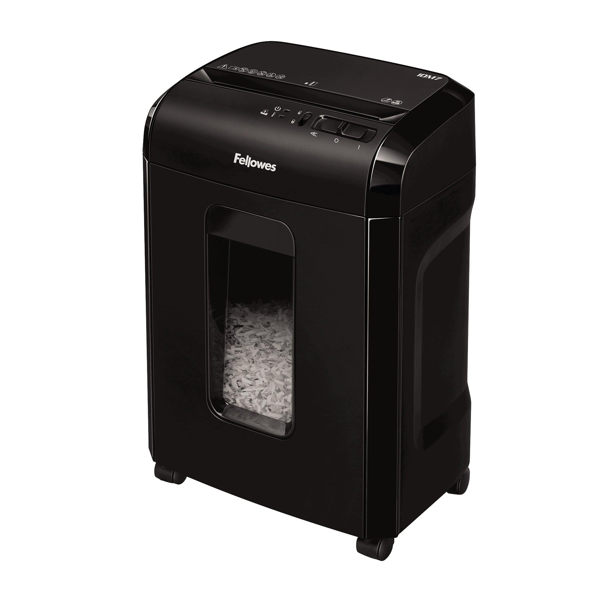 Fellowes 10M7 10-Sheet Powershred Micro-Cut Deskside Paper Shredder