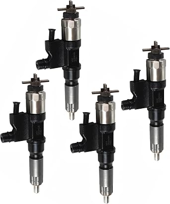 Fuel Injector 8-97329703-5 Compatible for Isuzu 4HK1 5.2L 6HK1 7.8L Engine NRR NPR NPR-HD NQR FTR Trucks 6PCS