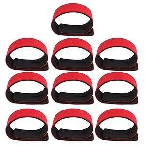 Constprog 10 x Paski Wędkarskie Elastyczne