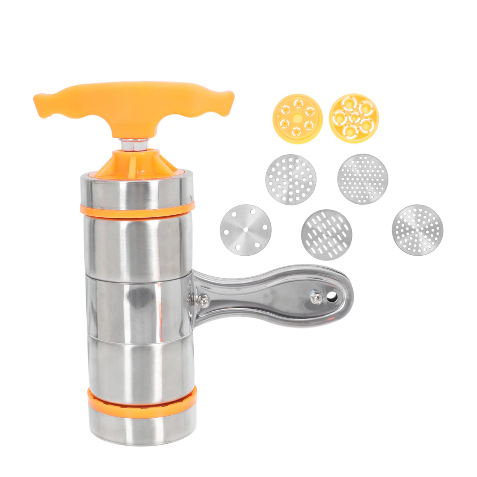 STOBAZA 1Set Manual Noodle Press Machine Pasta Maker with Easy to Use Clean Hand Crank Tool for Homemade Noodles for Family Meals