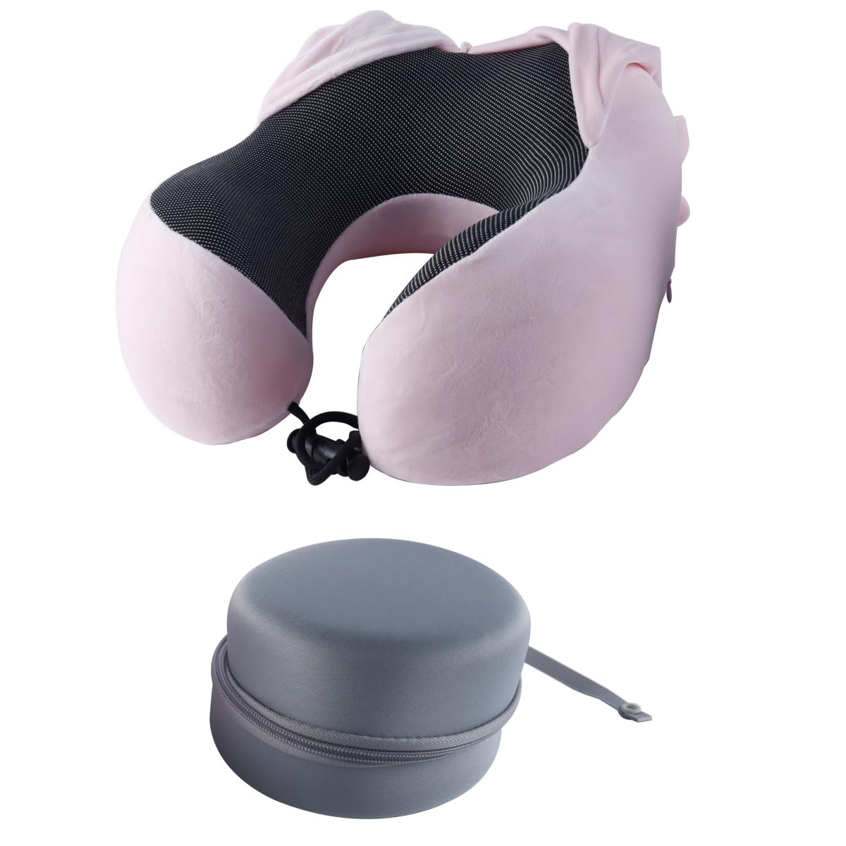 Cuscino Cervicale Per Aereo, Cuscino Da Viaggio Con Cappuccio, Comodo E Leggero, Ideale Per Sedia Da Aereo, Auto, Casa, Ufficio