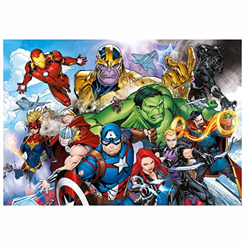 Ravensburger Marvel Avengers – Coffret De 4 Puzzles (12, 16, 20, 24 Pièces) Pour Enfants Dès 3 Ans – Super Héros