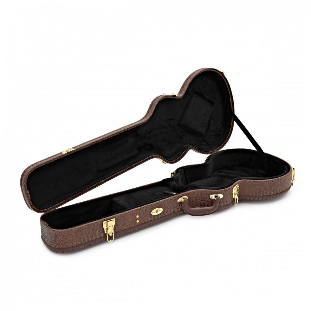 gear4music étui Rigide Deluxe pour Guitares électriques Singlecut
