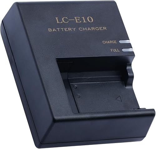 Miniatura 2 de LC-E10 Cargador de batería para Canon LC-E10 LC-E10C LC-E10E Batería compatible con EOS Rebel T3 T5 T6 T7 T100 1500D 2000D 3000D 4000D 1300D 1200D