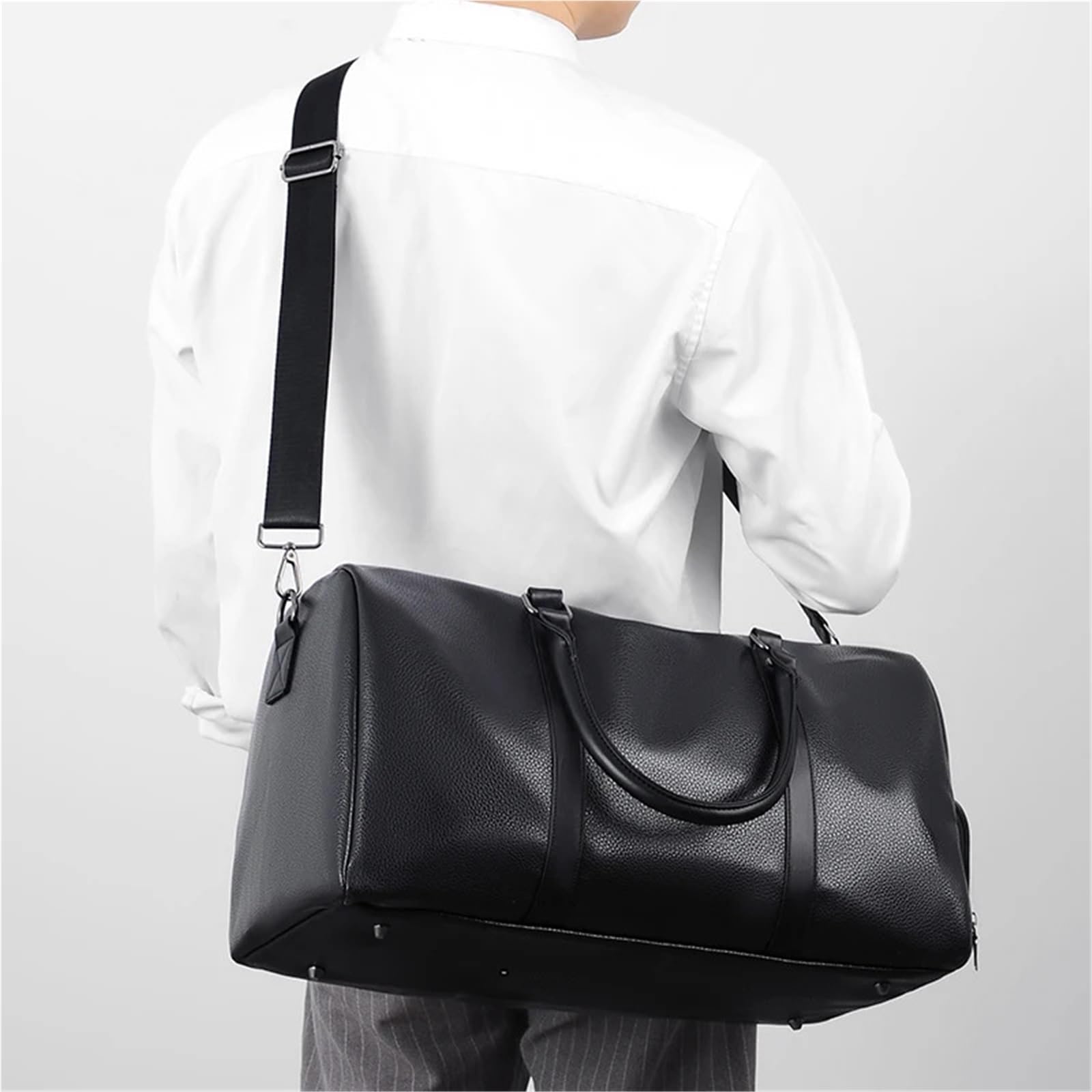 Borsone da Viaggio Borsa da viaggio unisex di grande capacità Borse palestra sportive for donne Borsone notturno con scomparto for scarpe