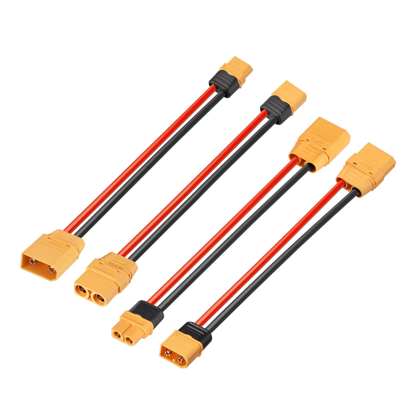 Amazon.com: ELFCULB XT60 to XT90 Adapter Cable, 12AWG 0.5FT XT60