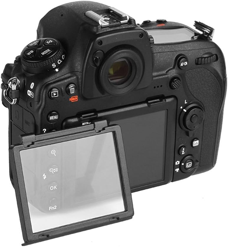 Screen Protector for Nikon D850 with Clip-On Frame - Shatterproof Snap Installation, No Adhesive or Bubbles, Anti-Scratch Edge Protection