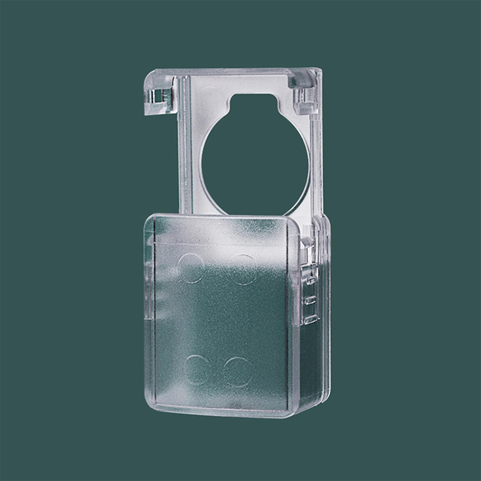 BBTISG Safety Door Lock Door Knob Covers, Door Knob Safety Cover for Boy Girl Prevents Accidental Locking Fit Door Most Knobs (Transparent)