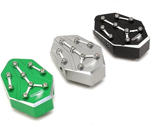 Miniatura 3 de EDKAY Motorcycle Rear Brake Lever Footrest Footstep Pedal Steps Extension Plate for Kawasaki Z900 2021 2017 2018 2019 2020 Side Frame feet Color