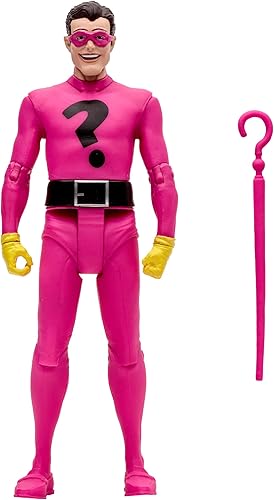 Miniatura 4 de McFarlane Toys - Figura de acción de DC Retro The Riddler (The New Adventures of Batman) de 6 pulgadas