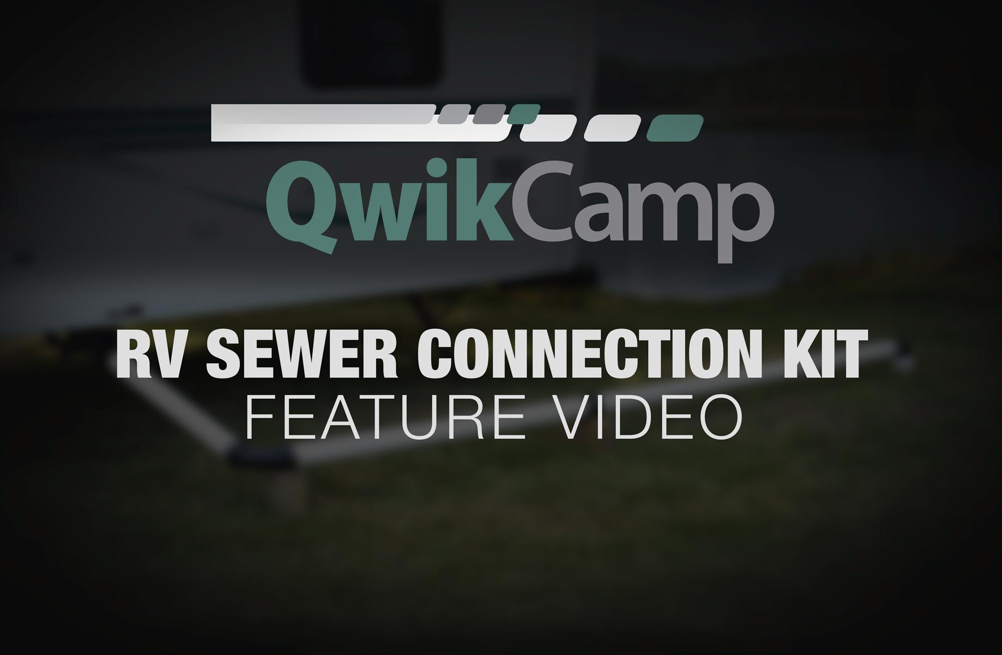Fernco QwikCamp RV And Camper Sewer Waste Plumbing