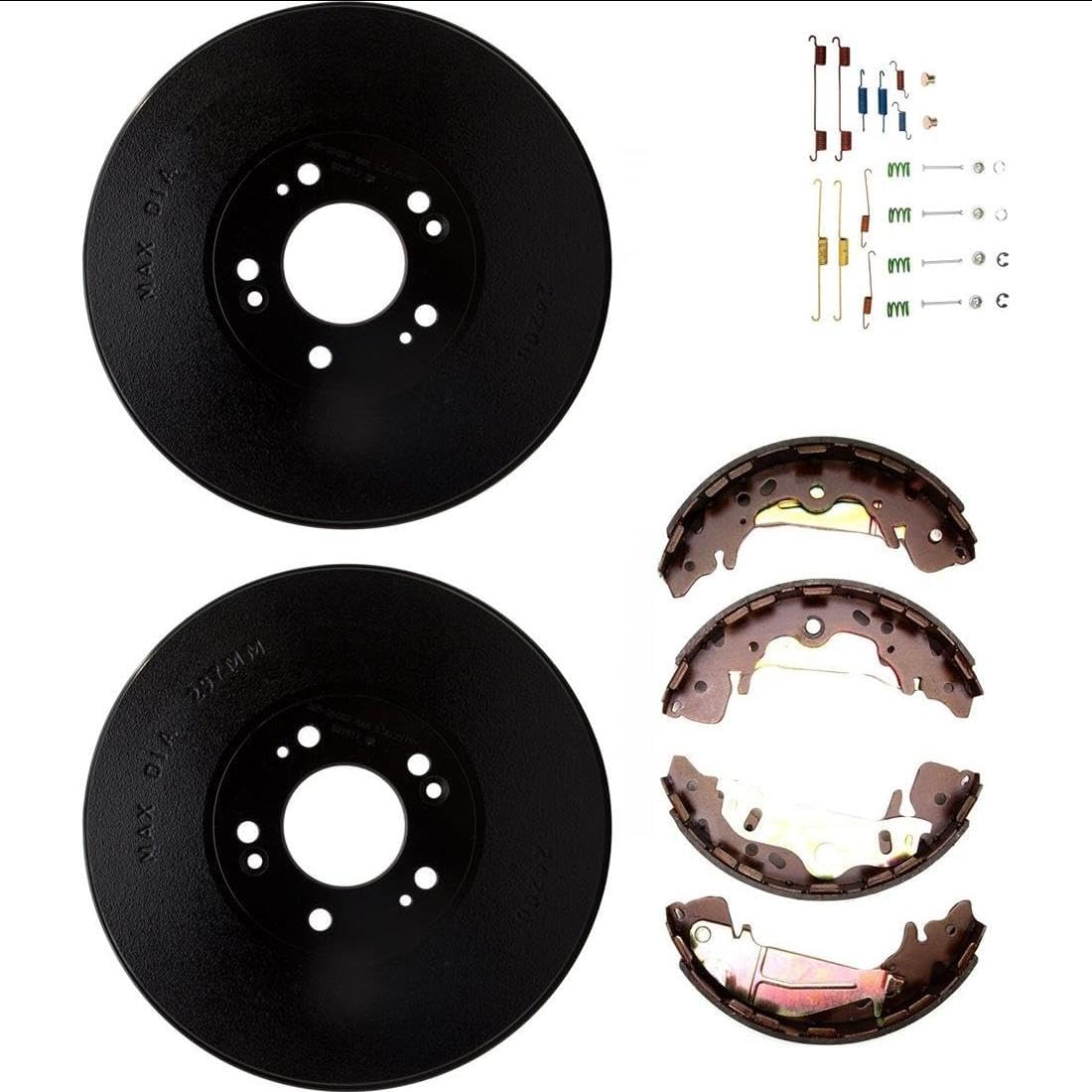Rear Drum Brake Hardware Kit Drum Brake Shoe for Kia Sedona 2004 2005 3.5L V6