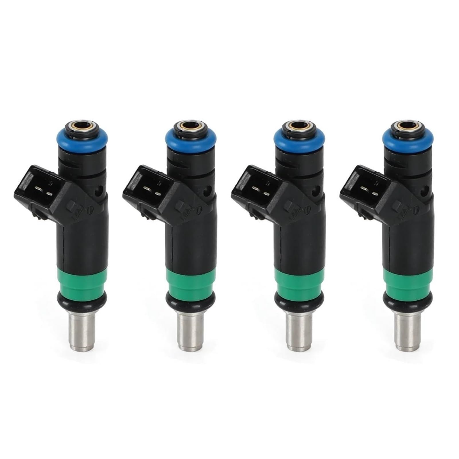 Inyector Combustible Coche 4 Uds 1429840 98MF-BB Para Ford Para Fiesta V 2001-2008 Para Fusion 2002-2012 1