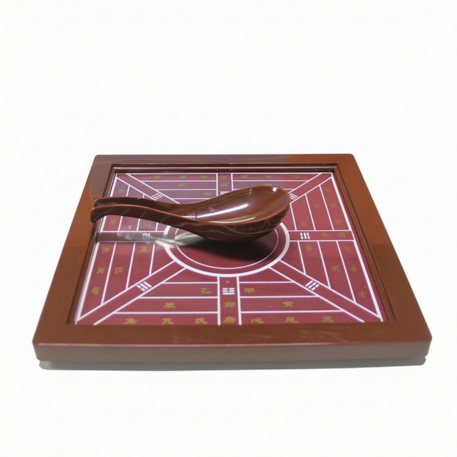 Maqute Bssole à Cuillère Modèle t d'orientation Base en Bois, Robuste, Maqute bssole -Pointant Chinois