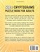 Cryptograms Puzzle Book For Adults Large Print: A Collection of 500+ Cryptoquotes, Hilarious & Witty That Will Make You Laugh Out Loud