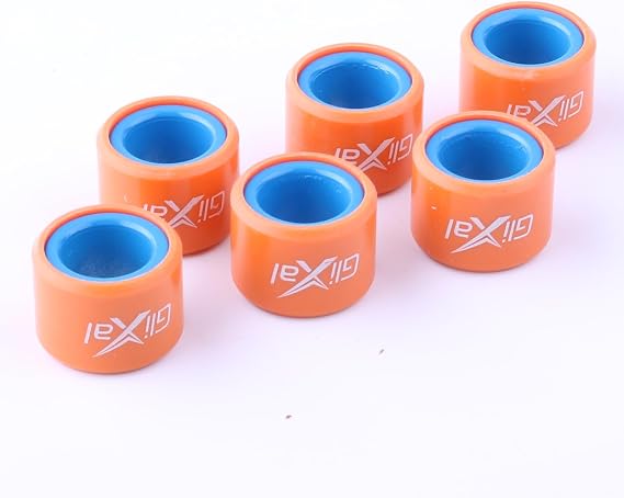 Glixal 20X15mm High Performance Racing Variator Roller Weights Set For Honda PCX 125 150 Polaris RZR 200 SYM SUZUKI KYMCO VESPA Scooter Quads ATV UTV (15 Gram)