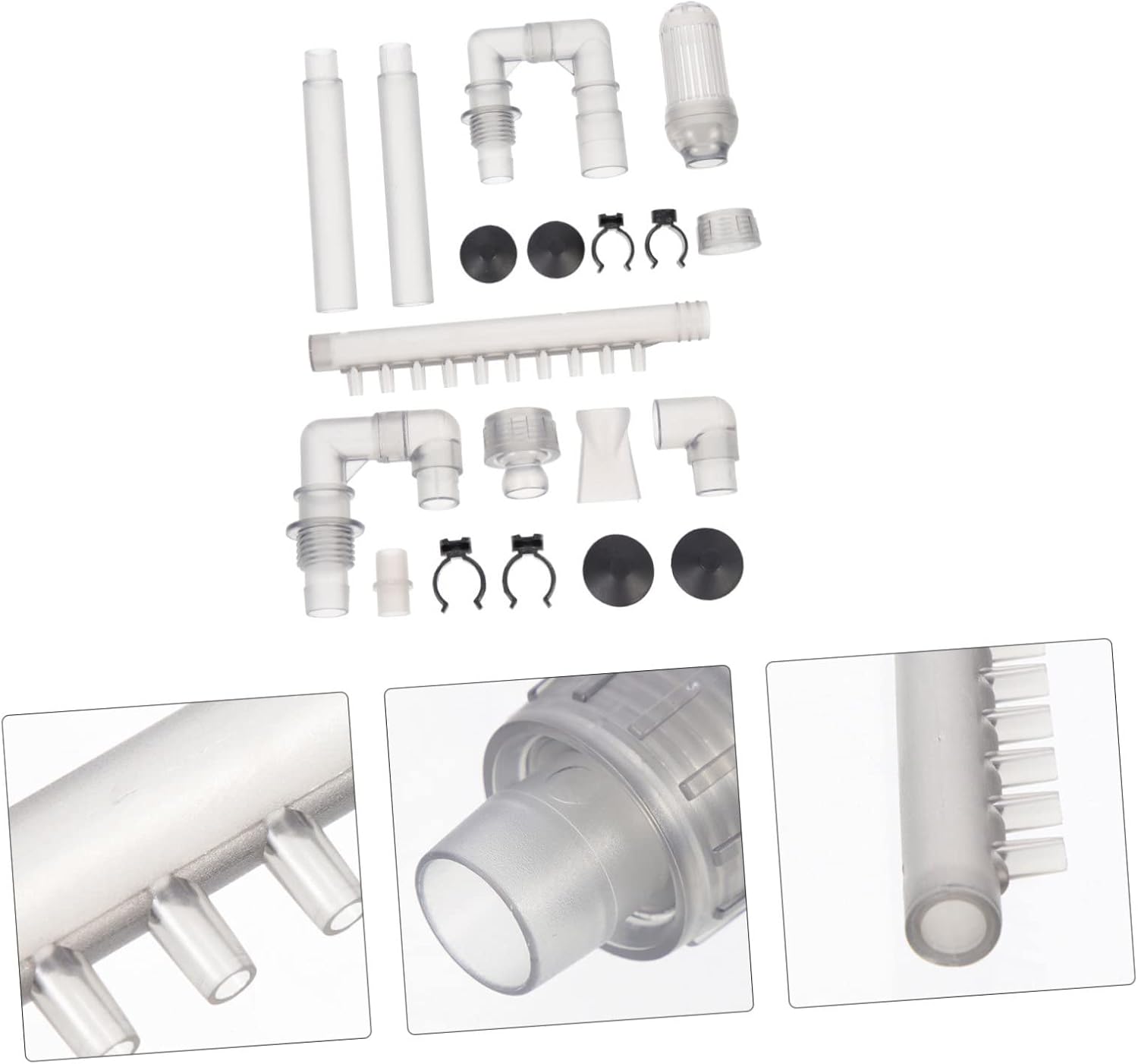 1 Set Replacement Water Inflow Tube for Aquarium Fish Tank Accessory Durable Material Easy Installation Compatible with Canister Intake Plumbing Systems
