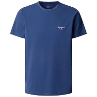 Pepe Jeans Original Basic 3n T-Shirt, Blu (Blu Inchiostro)