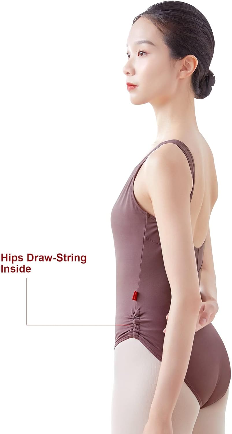 Daydance Teens Women Dance Leotards for Ballet, Tanks Sleeveless Gymnastic Leotards - Image 3