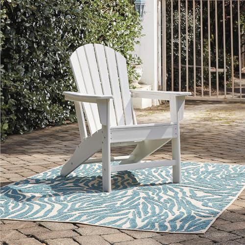 Signature Design by Ashley Sundown Treasure Outdoor Adirondack Chair, White - image 6