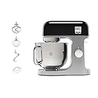 Kenwood KMX750BK KMIX Impastatrice Planetaria con Ciotola con Manico in Acciaio 5L