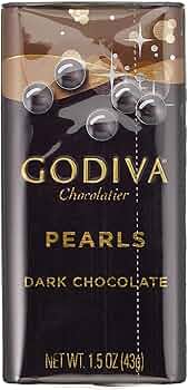 Godiva Dark Chocolate Pearls, 43g