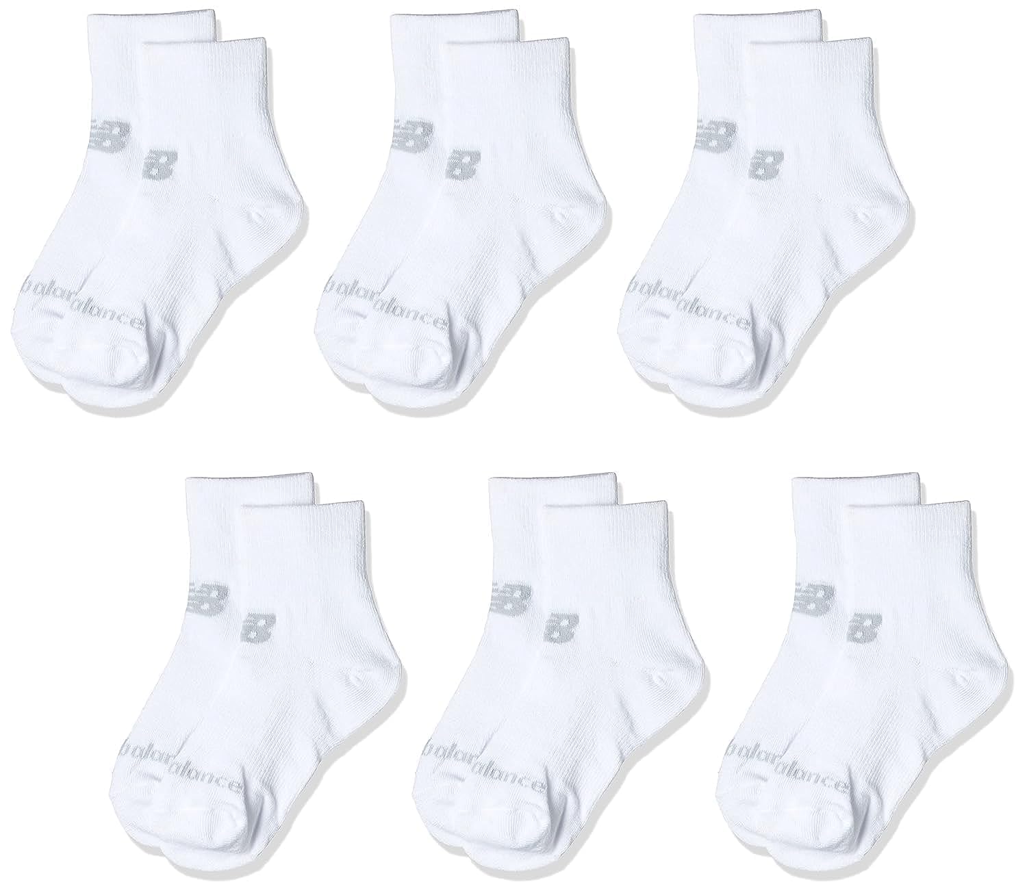 UNISEX PERFORMANCE COTTON FLAT KNIT ANKLE SOCKS 6 PAIR Socks
