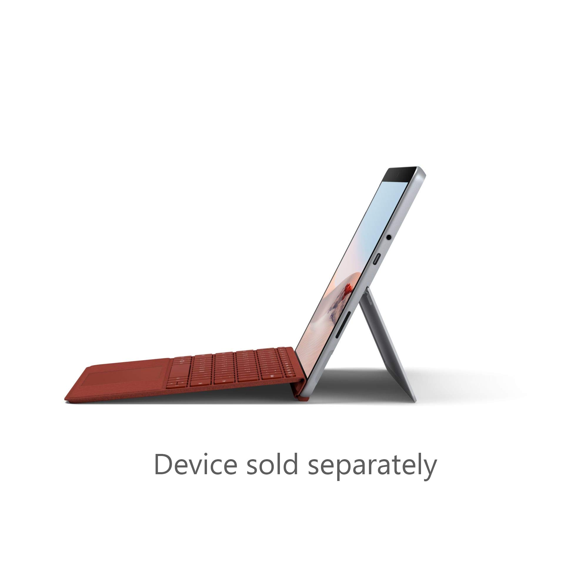 Microsoft Surface Go2 ou Go3 - Type Cover - Clavier Rouge