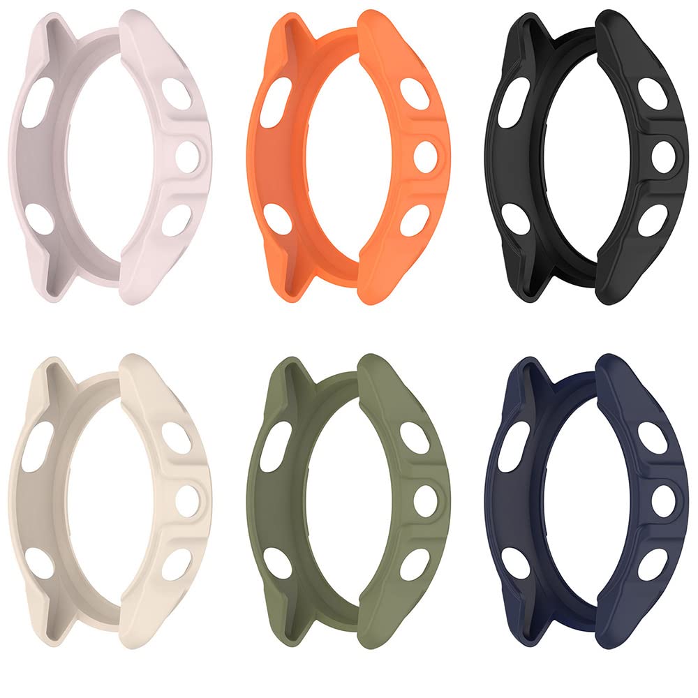 Custodia Protettiva Morbida TPU Per Garmin Forerunner 965, [Antigoccia E Antigraffio] Con 2 Pellicole Protettive, Cover Sottile Verde - 4